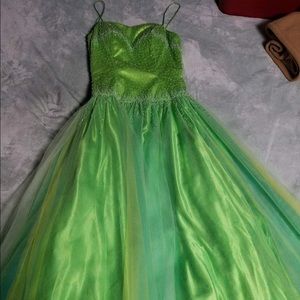 Green prom dress